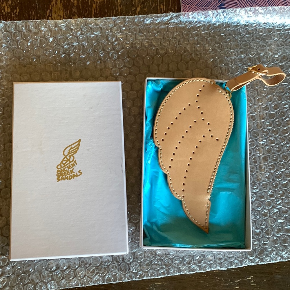Ancient Greek Sandals AGS Wallet Small Zip Pouch